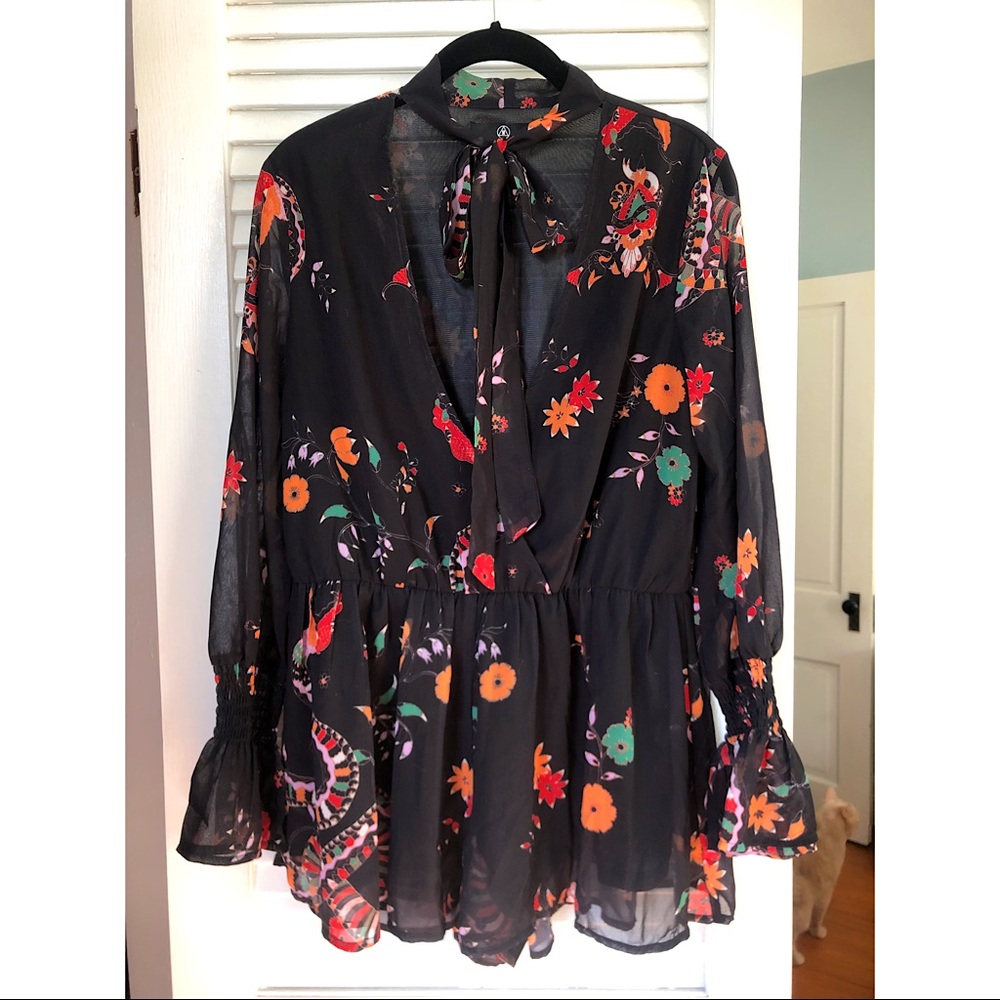 Floral Romper (Missguided, US 6)
